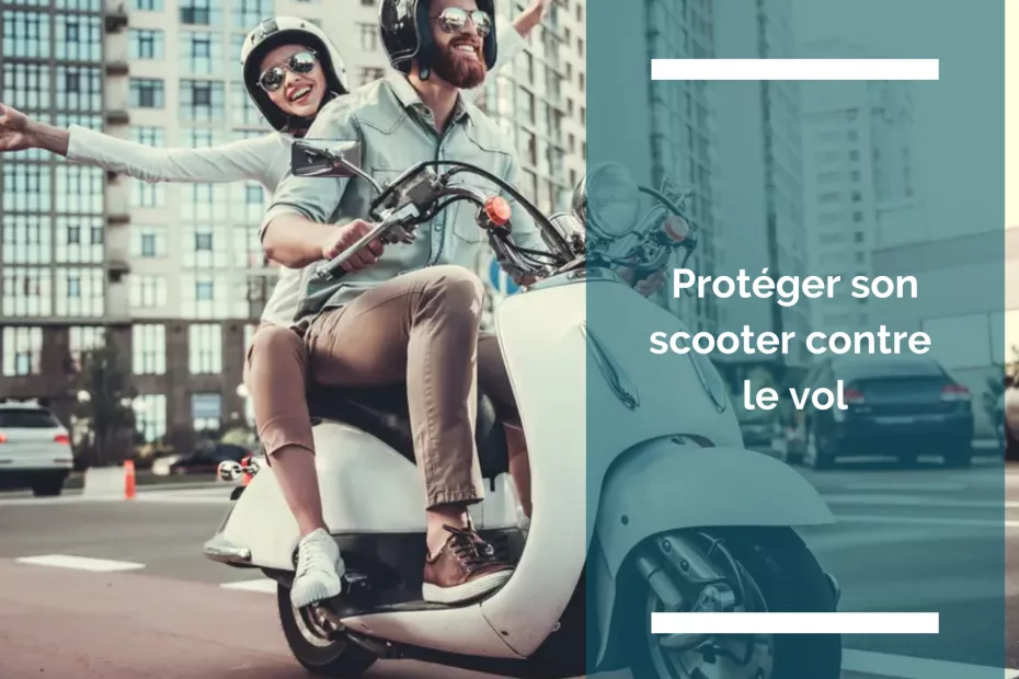 Visuel de l'article : protéger son scooter contre le vol
