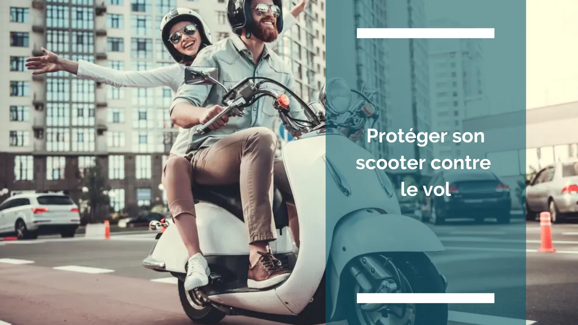 Visuel de l'article : protéger son scooter contre le vol