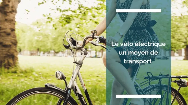 Le vélo électrique un moyen de transport qui plaît de plus en plus
