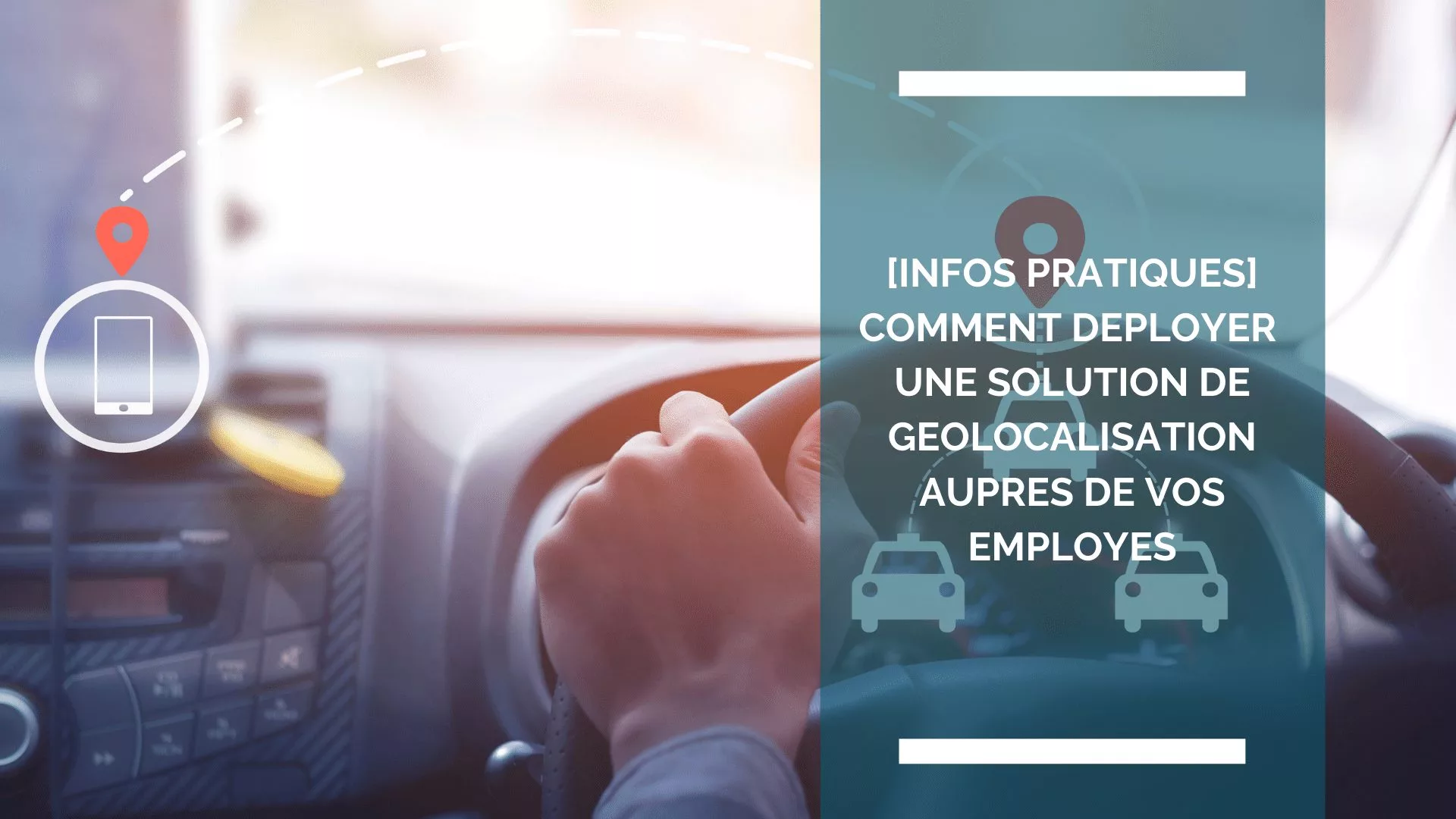 Employé en voiture