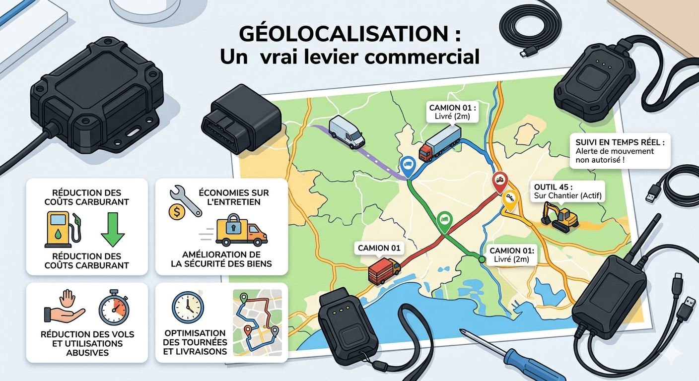 Géolocalisation : Un vrai levier commercial