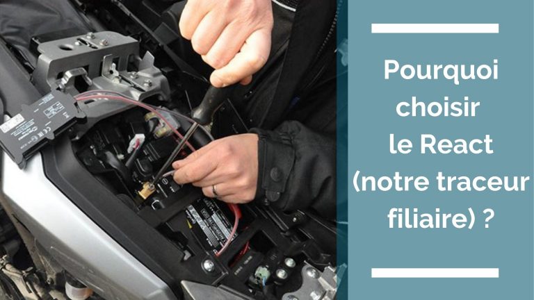 Traceur GPS voiture sur batterie : le React | TRAKmy