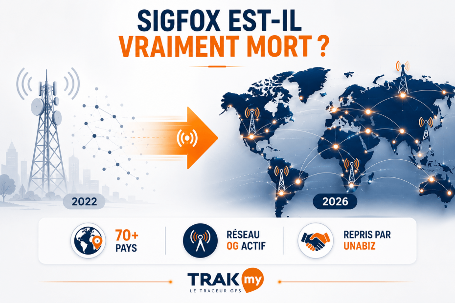 Sigfox évolution de 2022 à 2026 TRAKmy