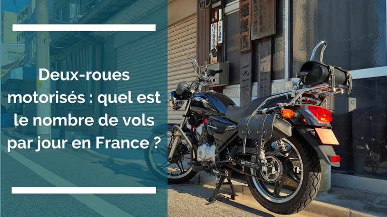Deux-roues motorisés : quel est le nombre de vols par jour en France ?