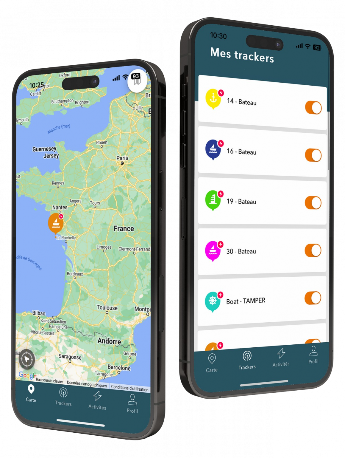 TRAKmy Traceur GPS bateau Pour véhicules nautiques