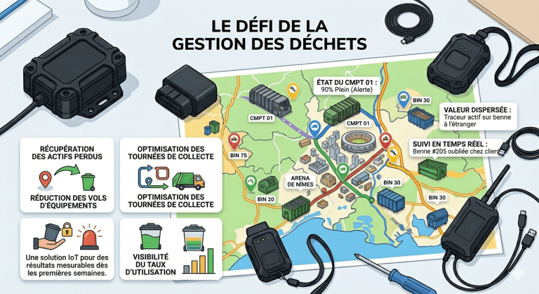 Le défi de la gestion des déchets :