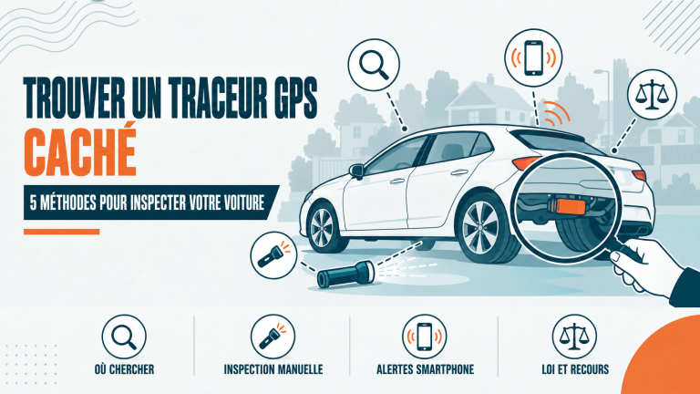 Comment trouver un traceur GPS caché ?