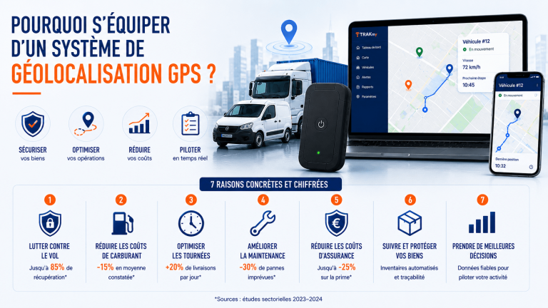Pourquoi s’équiper d’un système de géolocalisation GPS ?