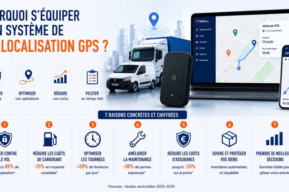 Solutions de géolocalisation GPS efficace