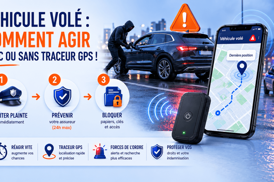 Que faire en cas de vol de voiture