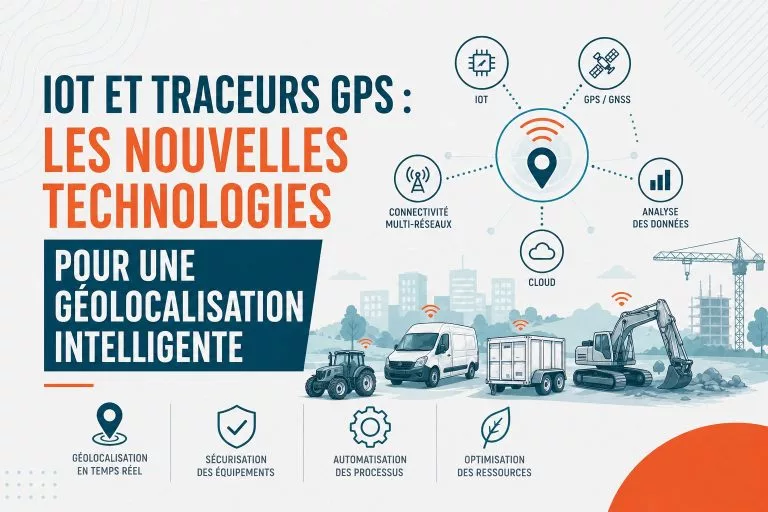 IoT et traceurs GPS : la géolocalisation intelligente