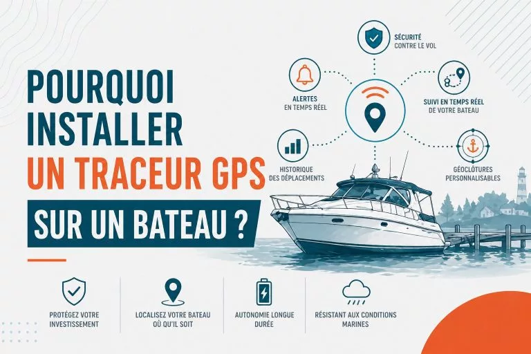 Pourquoi installer un traceur GPS sur un bateau ?