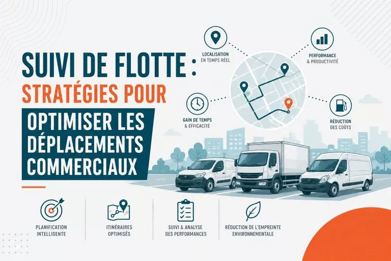Suivi de Flotte : stratégies pour optimiser les déplacements commerciaux