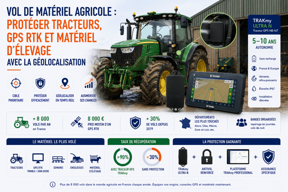 Protéger vos tracteurs avec GPS