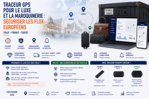 Traceur GPS pour le luxe européen