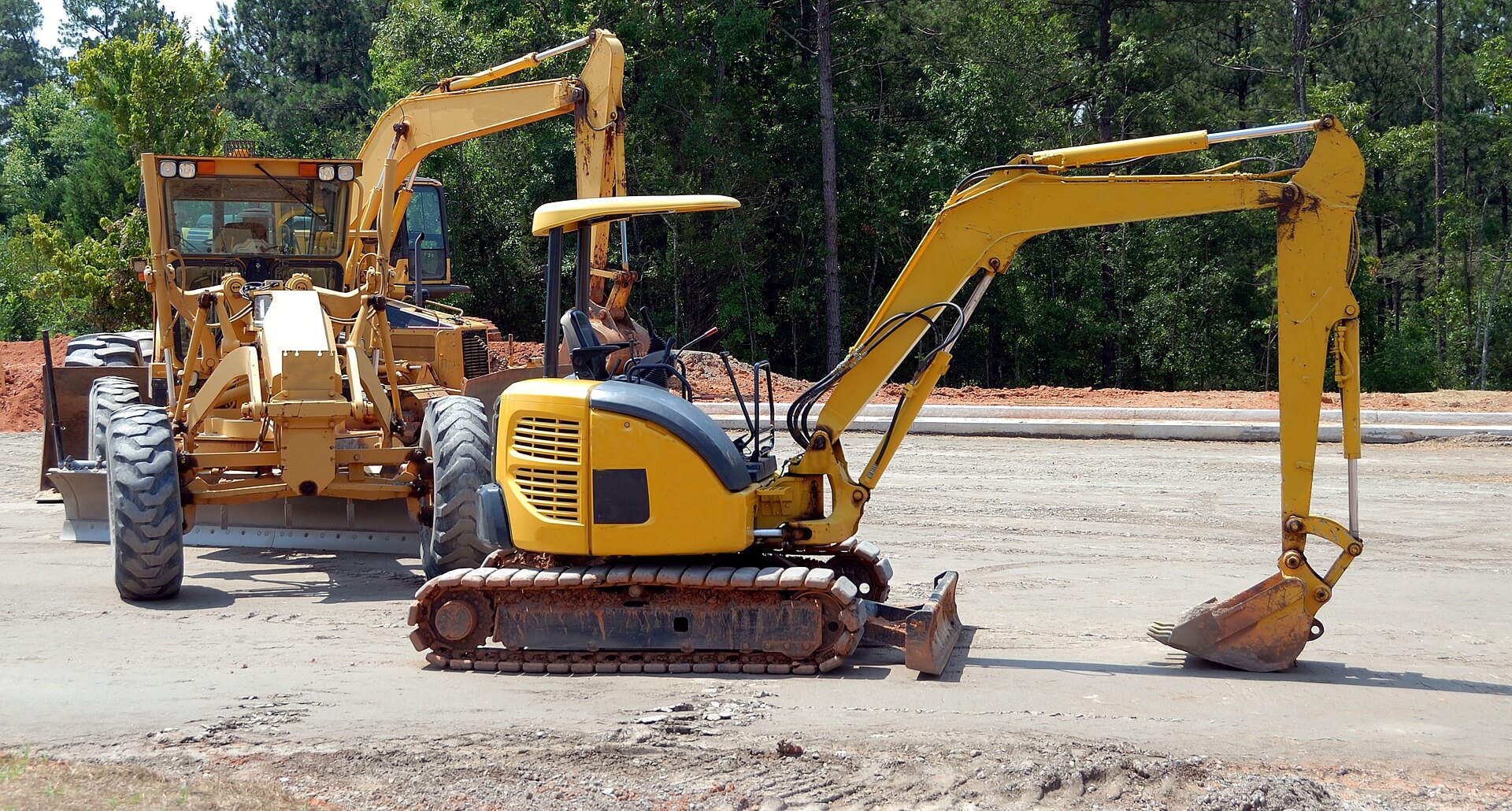 Traceur GPS sur un engin de chantier BTP pour prévenir le vol
