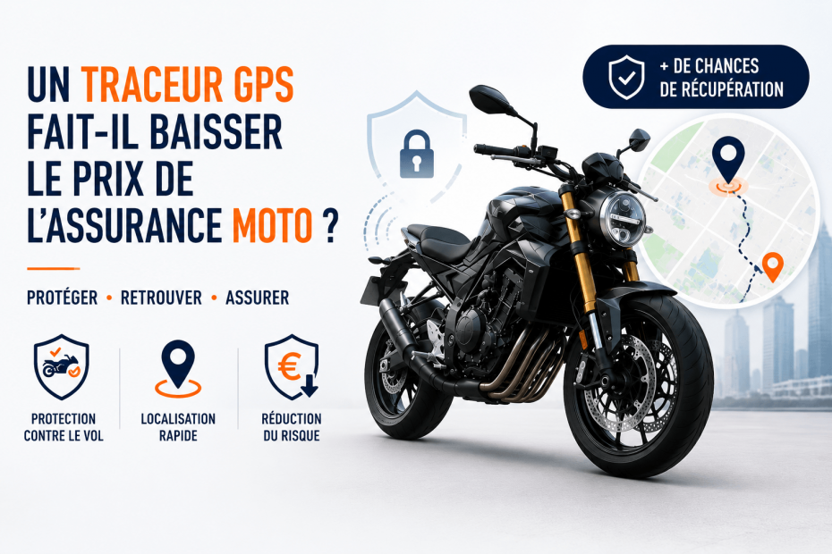 Un traceur GPS pour votre moto TRAKmy