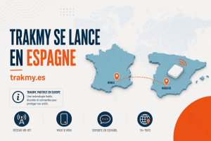 TRAKmy se lance en Espagne : traceur GPS NB-IoT disponible via trakmy.es